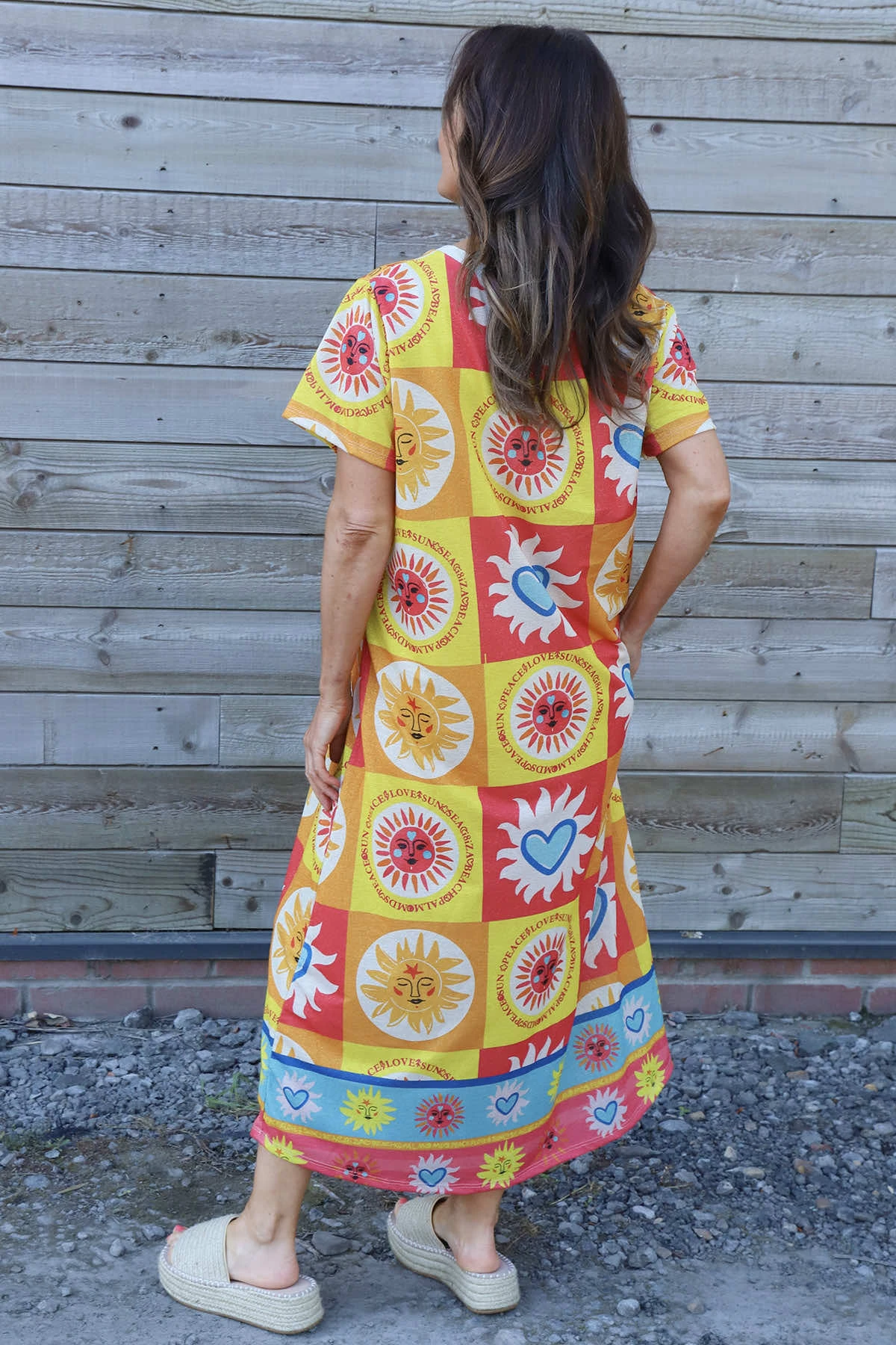 Ibiza Print Dress 6 Ibiza Print Dress - Image 4