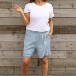 Rosemary Denim Shorts Light Denim