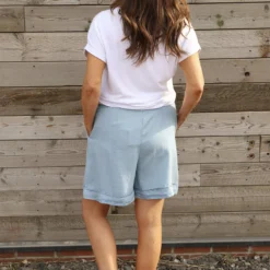 Rosemary Denim Shorts Light Denim 9 Rosemary Denim Shorts Light Denim -Kitandkaboodal Store IMG 6489 5da835a0 5eb4 4705 8f2c 22714291e130
