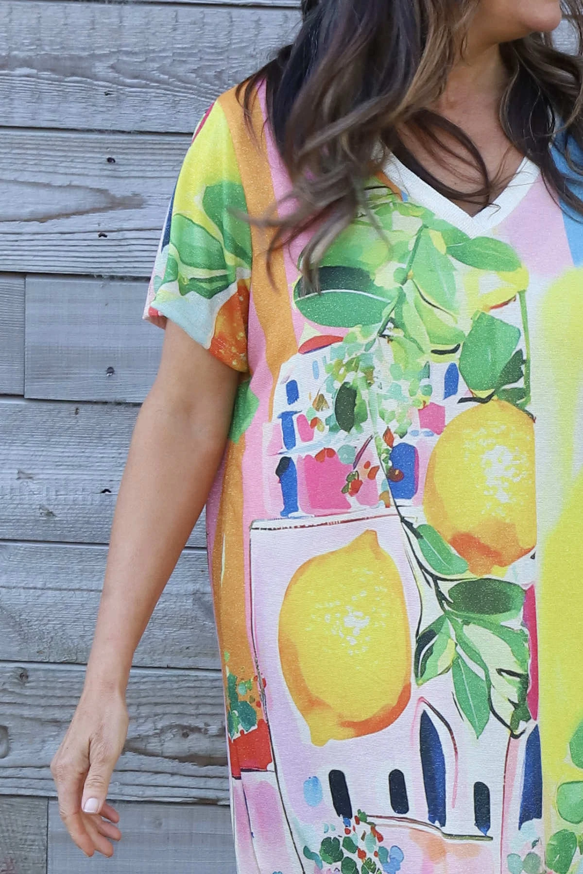 Sicily Print Dress 5 Sicily Print Dress - Image 3