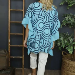 Federica Print Frill Cotton Top Kingfisher 9 Federica Print Frill Cotton Top Kingfisher -Kitandkaboodal Store IMG 6571 fc67213d 6dfe 4745 b709 b4a29c0ab898