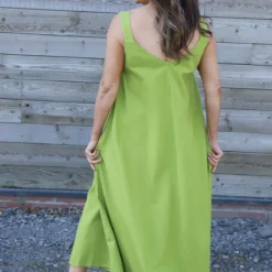 Tiffany Linen Dress Olive 9 Tiffany Linen Dress Olive -Kitandkaboodal Store IMG 6590 166c1030 7f17 411f b984 024c8a505526