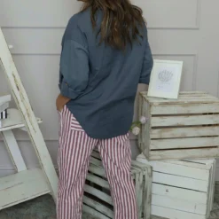 Auden Stripe Trousers Grape 9 Auden Stripe Trousers Grape -Kitandkaboodal Store IMG 6673 488987ca cdbc 409b 96b1 3a4d03a0e0fe