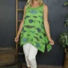 Gilda Pisces Sleeveless Cotton Top Green 1 Gilda Pisces Sleeveless Cotton Top Green -Kitandkaboodal Store IMG 6675 4ab82d06 53ec 43b5 a5bc e94d0f3ccfc0