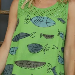 Gilda Pisces Sleeveless Cotton Top Green -Kitandkaboodal Store IMG 6686 6a816bd0 c689 4d95 86f3 4b65d928e98a