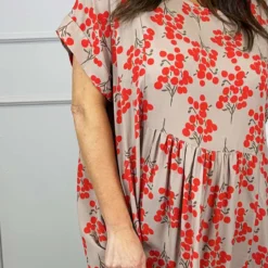 Romia Blossom Print Dress Mocha 8 Romia Blossom Print Dress Mocha -Kitandkaboodal Store IMG 6790 c719100a c79d 4756 b61c c6411beeea7f