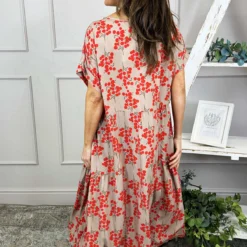 Romia Blossom Print Dress Mocha 9 Romia Blossom Print Dress Mocha -Kitandkaboodal Store IMG 6792 08a622da 3778 4dc6 a01a b46d0ec2e47d