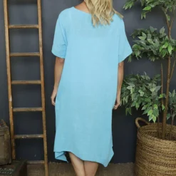 Viliana Cotton Dress Kingfisher -Kitandkaboodal Store IMG 6826 edf07af9 61ce 432b ad33 78947e2ec99d