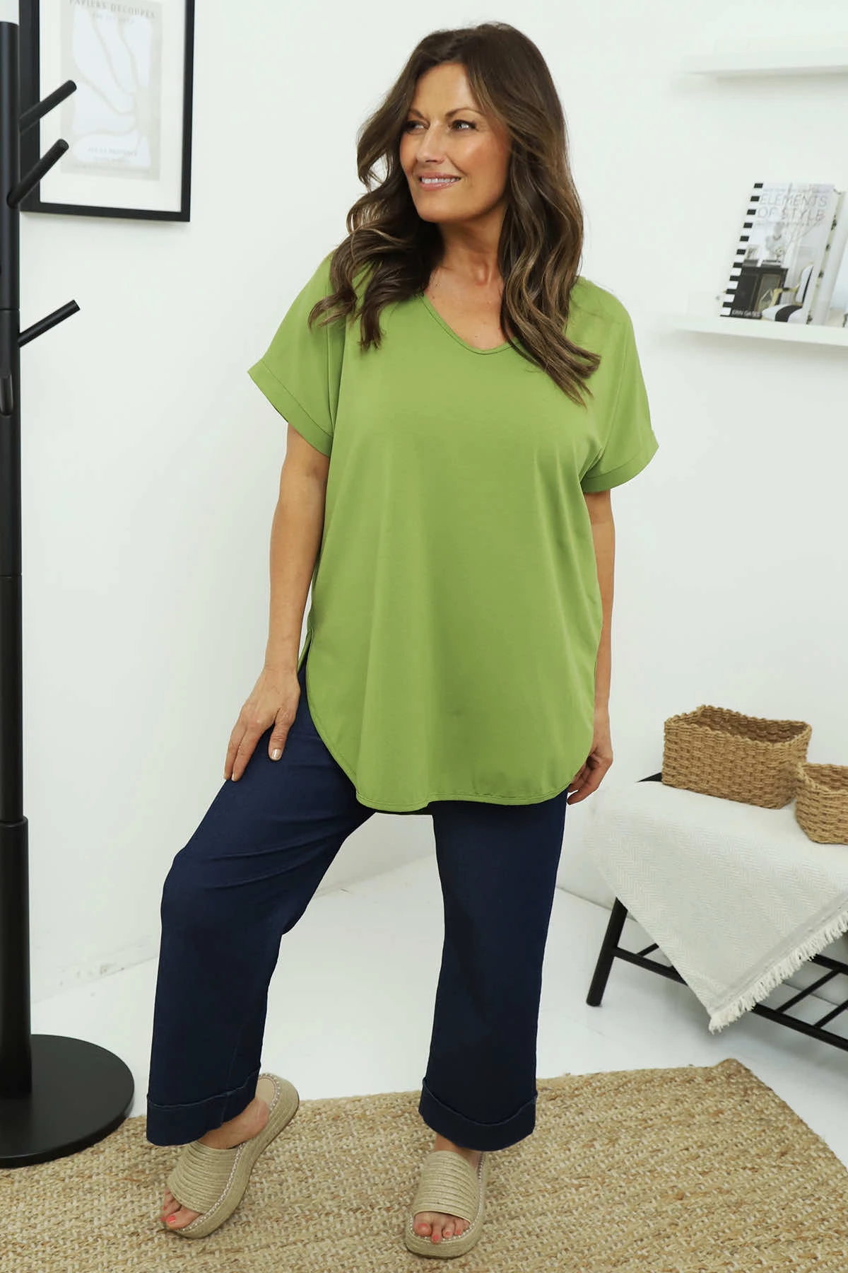 Ailani Cotton Top Olive 3 Ailani Cotton Top Olive
