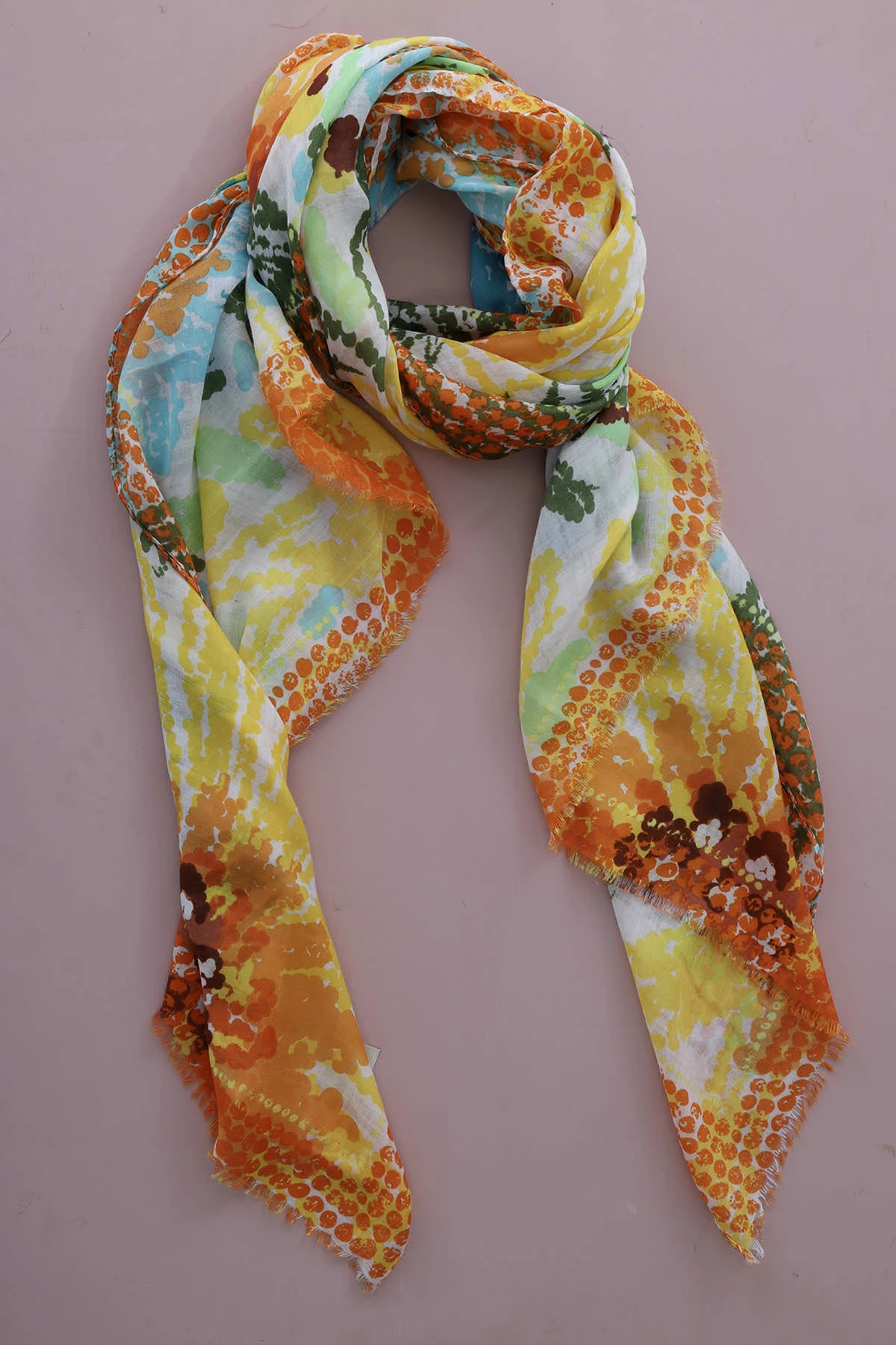 Sonya Scarf Orange 3 Sonya Scarf Orange