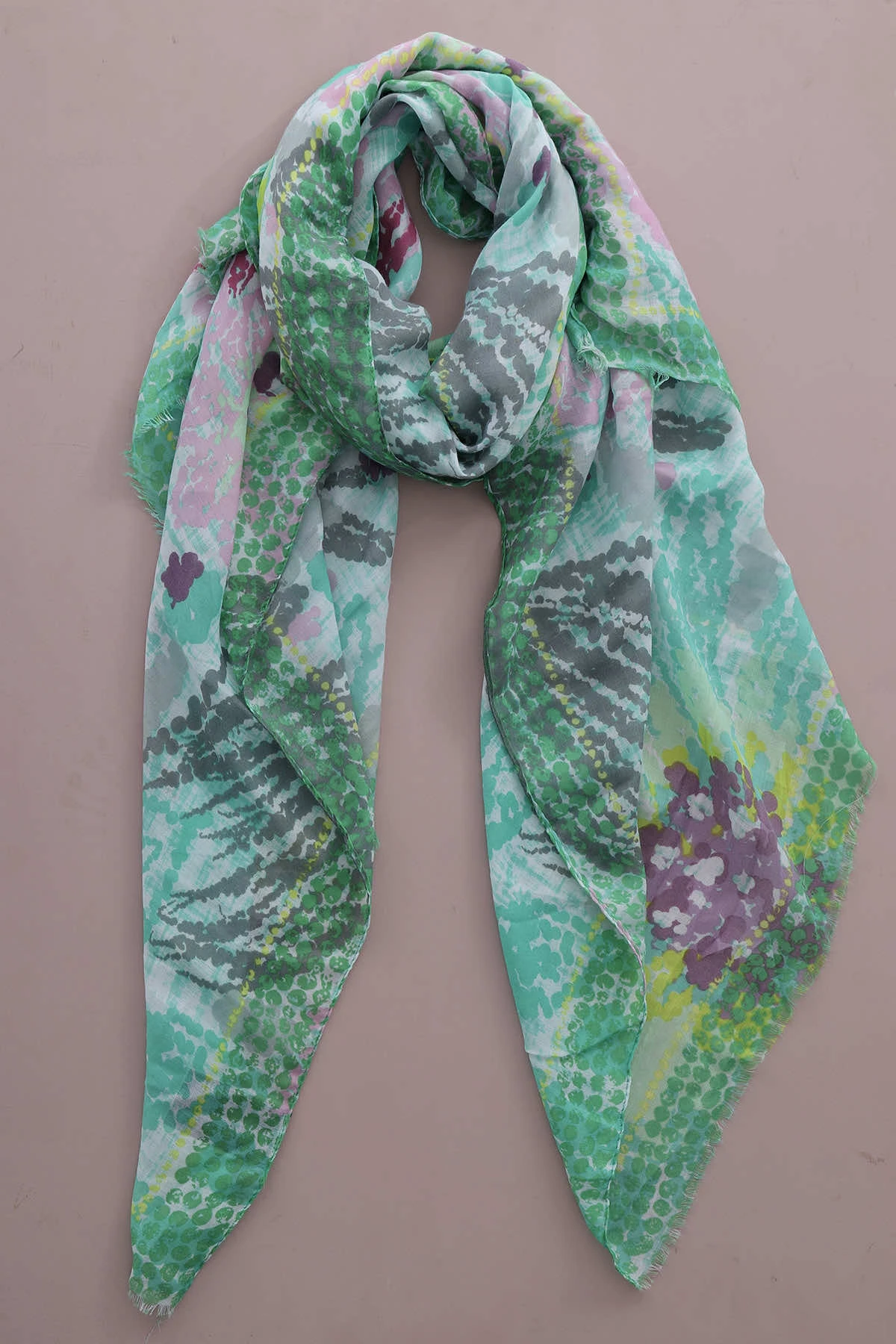 Sonya Scarf Green 3 Sonya Scarf Green