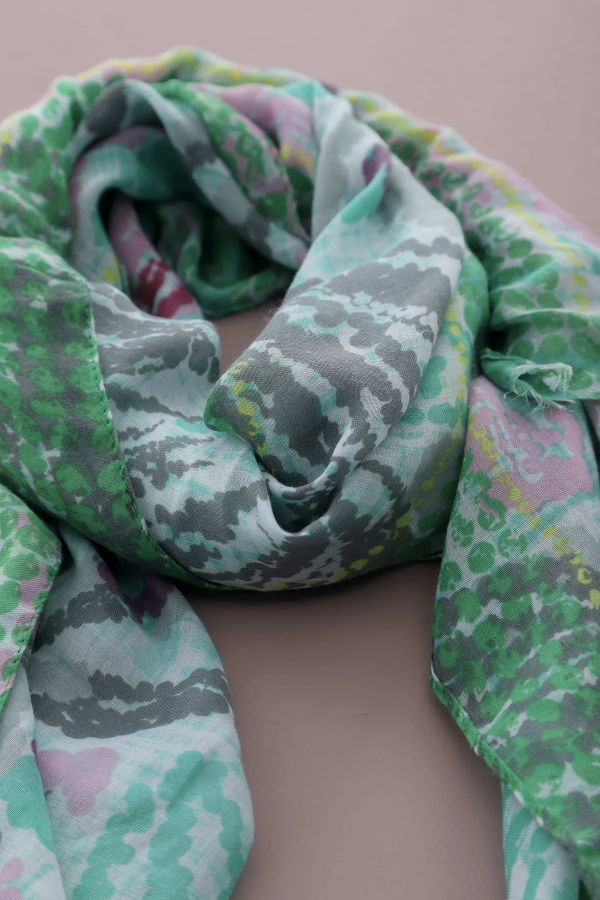 Sonya Scarf Green 4 Sonya Scarf Green - Image 2