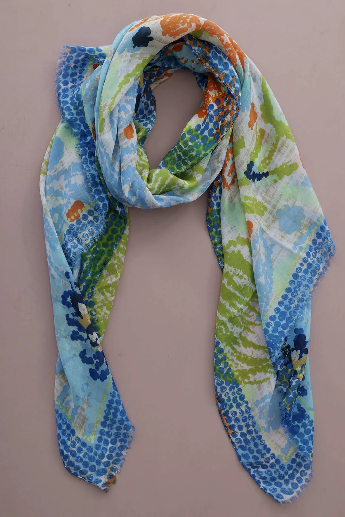 Sonya Scarf Blue 3 Sonya Scarf Blue