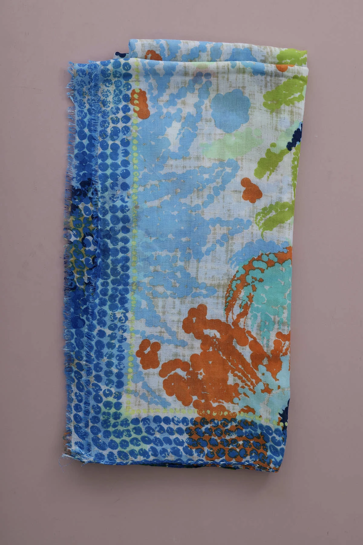 Sonya Scarf Blue 5 Sonya Scarf Blue - Image 3