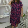 Romia Blossom Print Dress Navy 1 Romia Blossom Print Dress Navy -Kitandkaboodal Store IMG 6891 75abb953 9114 4c8d b73c 92f5c244e744