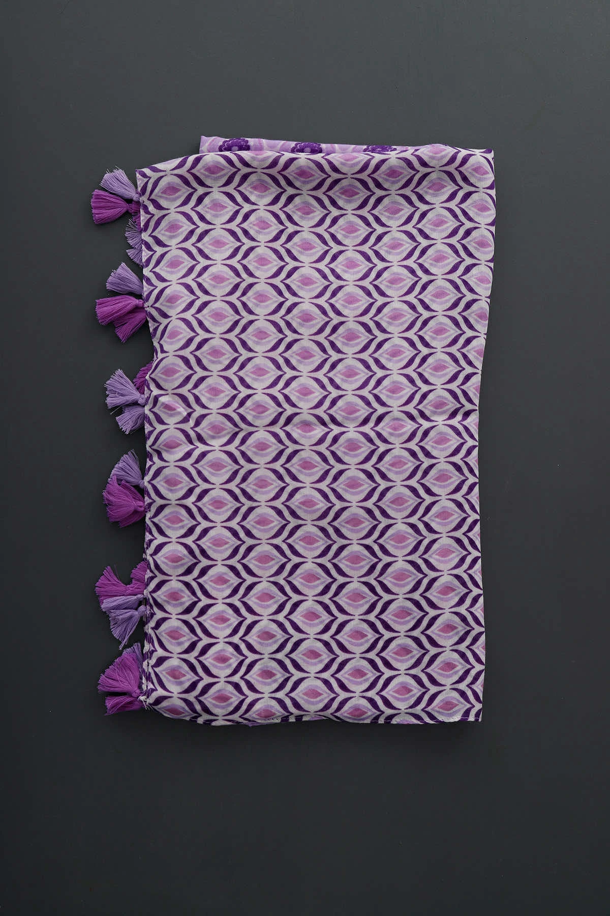 Lena Scarf Purple 5 Lena Scarf Purple - Image 3