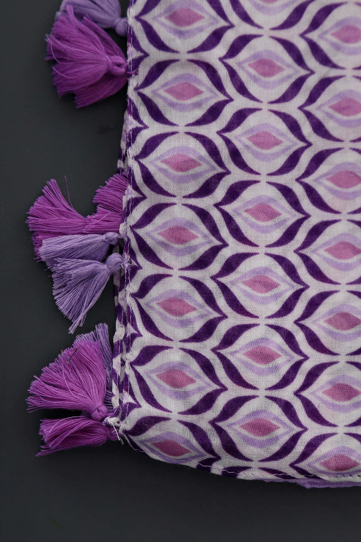 Lena Scarf Purple 6 Lena Scarf Purple - Image 4