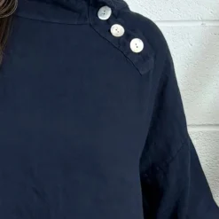Bradley Linen Top Navy -Kitandkaboodal Store IMG 6927 38837dc1 255f 4ede bafb 8d070d72e4c1