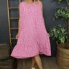 Imani Sleeveless Gingham Dress Fuchsia 1 Imani Sleeveless Gingham Dress Fuchsia -Kitandkaboodal Store IMG 6937 2e4d373d e83a 4233 9a49 59b8d41b3060