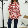Cassia Print Top Red -Kitandkaboodal Store IMG 6955 f4f5a200 d4c5 4751 afd9 ee80f5a36bcd