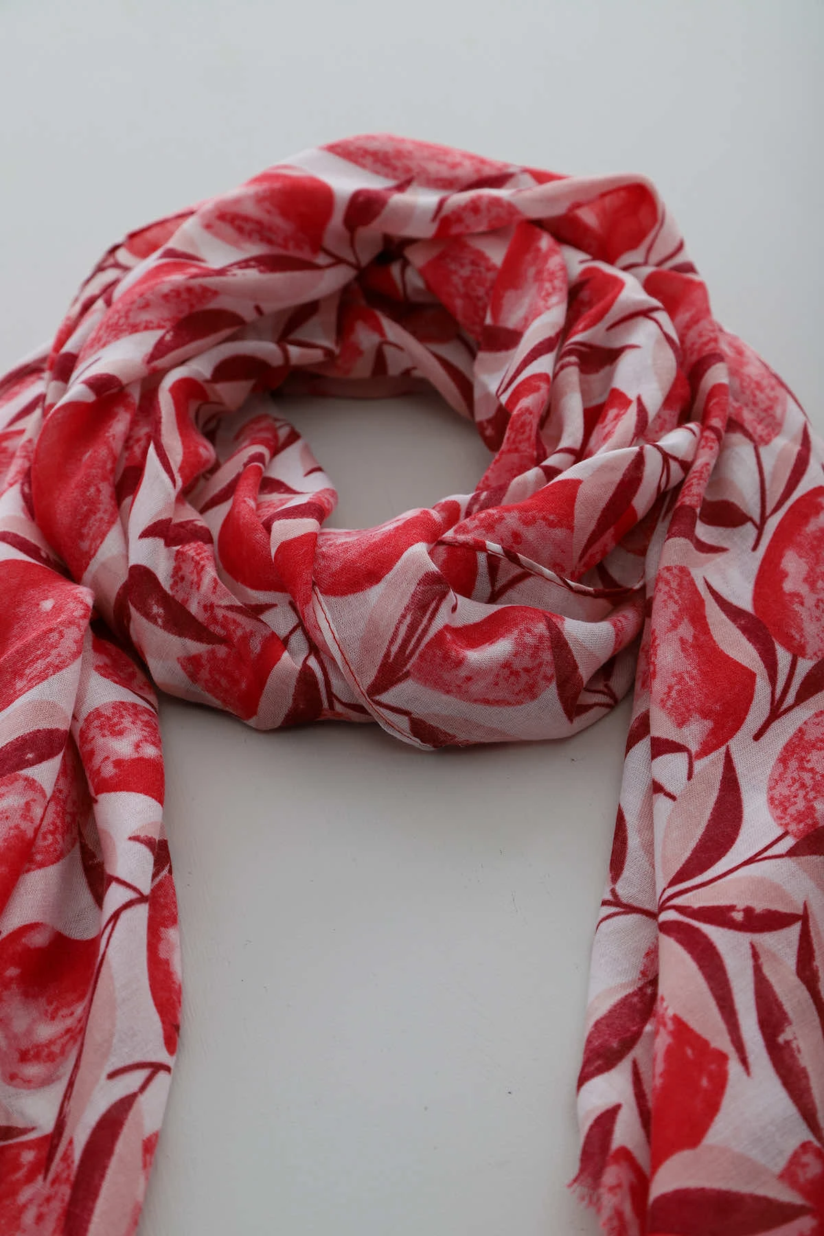 Miranda Scarf Red 4 Miranda Scarf Red - Image 2