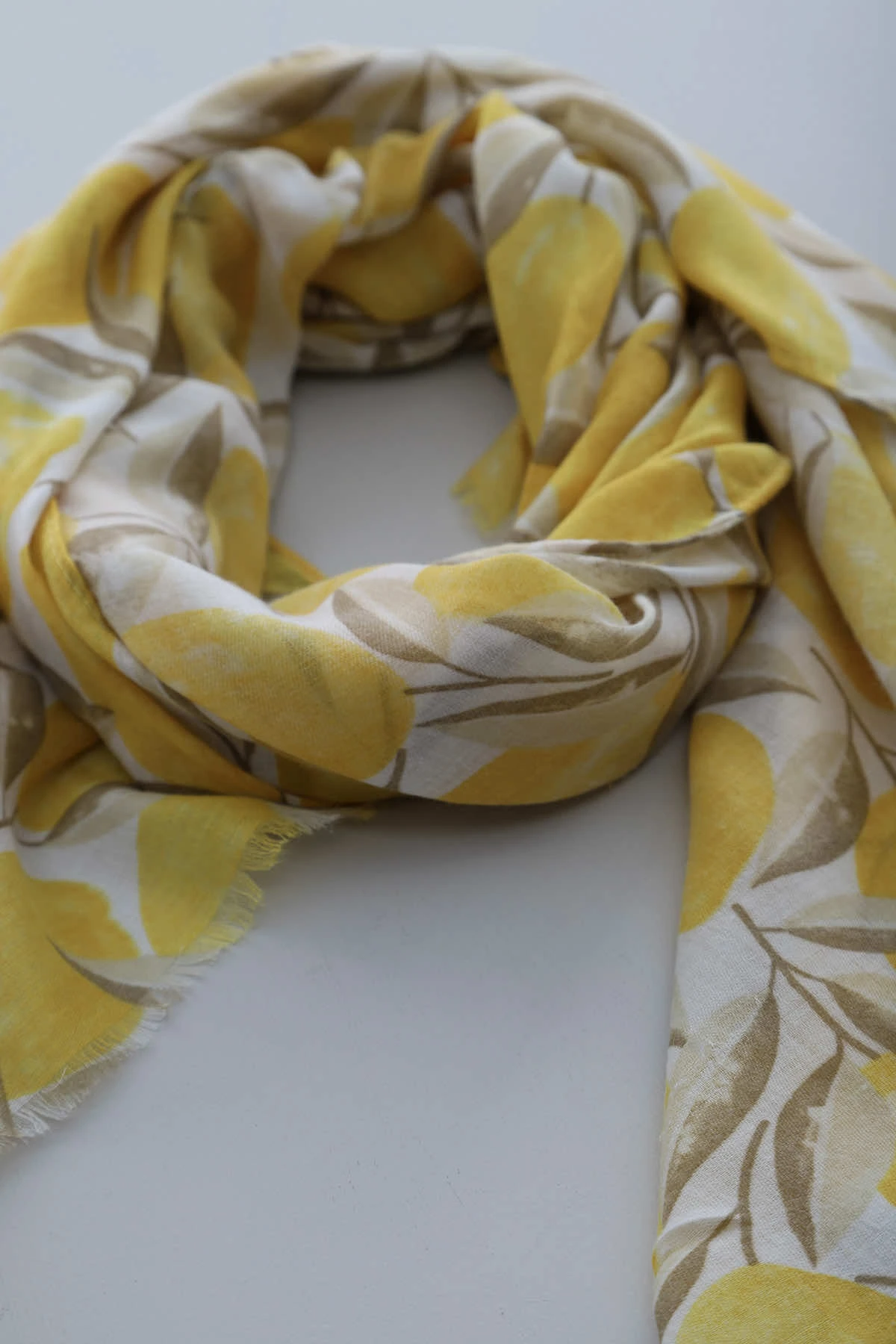 Miranda Scarf Yellow 4 Miranda Scarf Yellow - Image 2