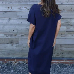 Felicia Crochet Detail Linen Dress Navy 9 Felicia Crochet Detail Linen Dress Navy -Kitandkaboodal Store IMG 6987 3bb025cd d479 4afa 932a d8ba49d42f28