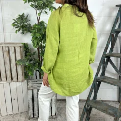 Bradley Linen Top Green -Kitandkaboodal Store IMG 7071 236956c6 f365 4f2b 810c 72a7dee2ce7b