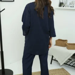 Selma Button Linen Top Navy -Kitandkaboodal Store IMG 7126 adb0b2d9 c2bb 48cd a07c 87cba15abc19