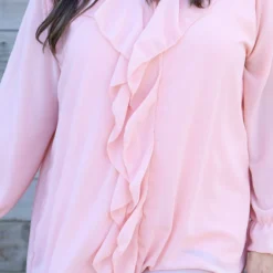 Dorota Shirt Tunic Pink 8 Dorota Shirt Tunic Pink -Kitandkaboodal Store IMG 7193 49187329 59be 4075 a4f6 bc1dc5ba26b8