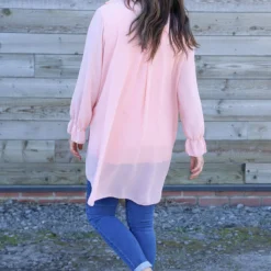 Dorota Shirt Tunic Pink 9 Dorota Shirt Tunic Pink -Kitandkaboodal Store IMG 7208 0ec4679c a432 4ad9 8984 926aceb42baa