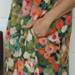 Andretta Print Dress Khaki -Kitandkaboodal Store IMG 7226 2db87b65 6b27 444c a66e 7aceb7d13660