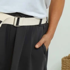 Samida Cotton Shorts Charcoal 8 Samida Cotton Shorts Charcoal -Kitandkaboodal Store IMG 7227 1eb31739 e070 41fe afe1 e7ddb6e74a4b