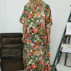 Andretta Print Dress Khaki -Kitandkaboodal Store IMG 7228 86ec8b26 4d84 469b 82b1 e34c58ab01c1