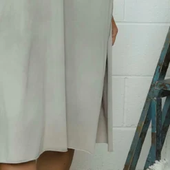 Verena V-Neck Cotton Tunic Grey -Kitandkaboodal Store IMG 7267 a36c4c3e 9e88 4c4f 8d80 db123dfa128d