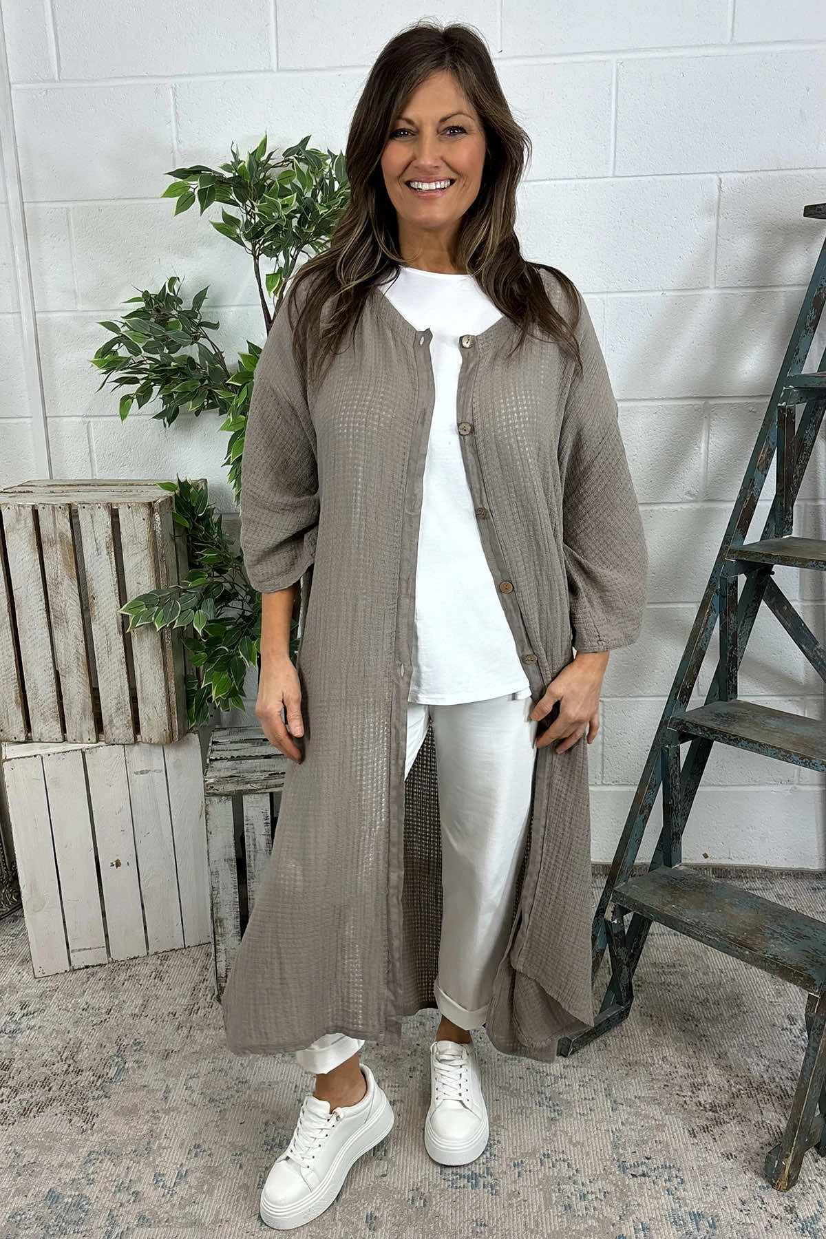 Elvira Co-ord Set Mocha 5 Elvira Co-ord Set Mocha - Image 3