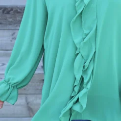 Dorota Shirt Tunic Emerald 8 Dorota Shirt Tunic Emerald -Kitandkaboodal Store IMG 7386 da93cb7f 0538 488b baf6 988077a4b1a6