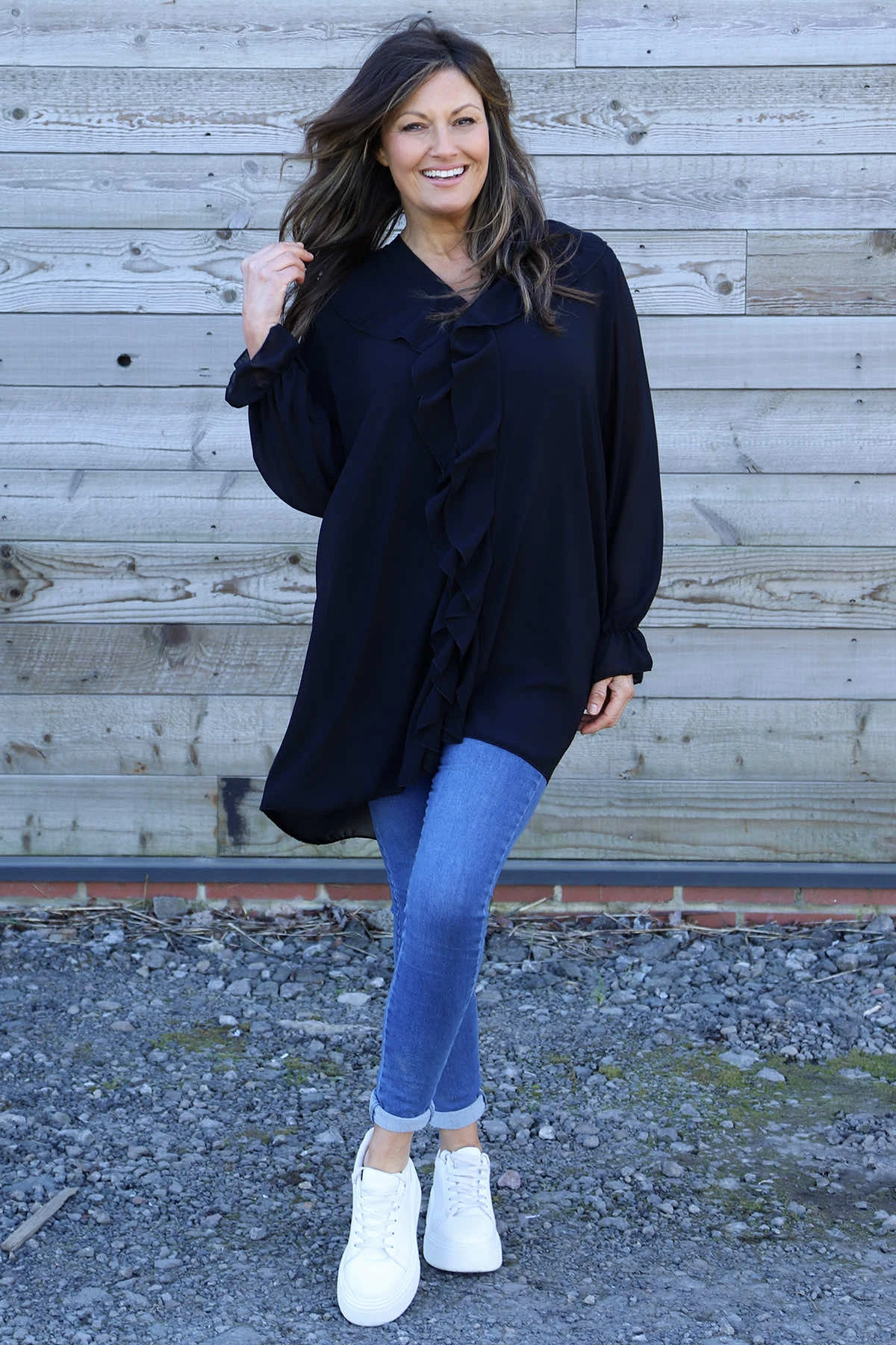 Dorota Shirt Tunic Black 3 Dorota Shirt Tunic Black