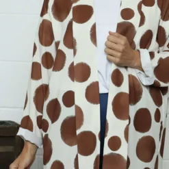 Inga Open Front Print Jacket Nutmeg -Kitandkaboodal Store IMG 7411 30e3a16b ab68 4527 93b8 32202201450d