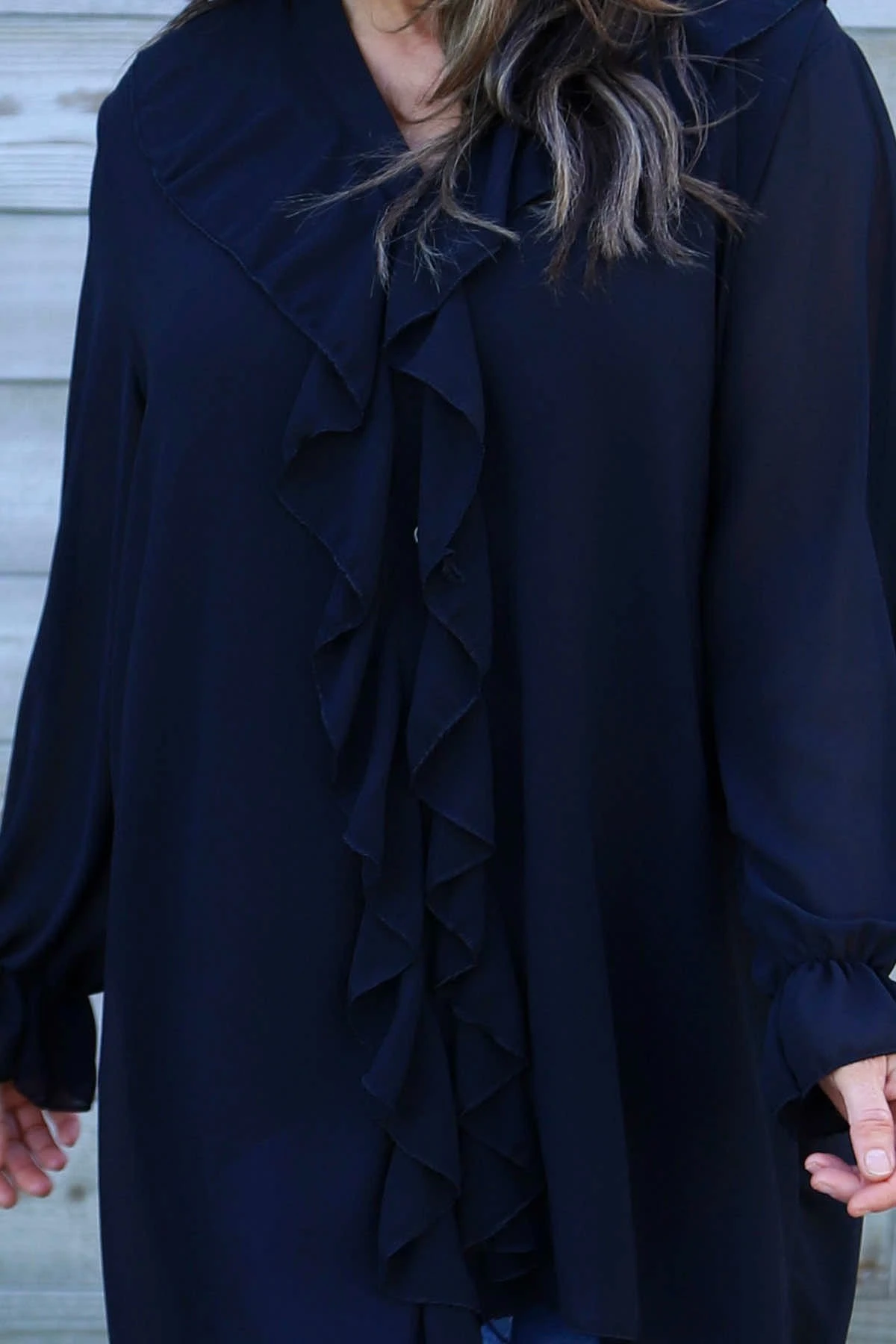 Dorota Shirt Tunic Black 5 Dorota Shirt Tunic Black - Image 3