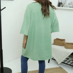 Glebe Linen Top Green 9 Glebe Linen Top Green -Kitandkaboodal Store IMG 7428 22b2c894 7334 43d7 b882 fc21e1253aa8