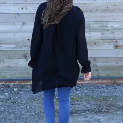 Dorota Shirt Tunic Black 9 Dorota Shirt Tunic Black -Kitandkaboodal Store IMG 7443 6cb77e66 a625 4716 aa3a 2add351df54c