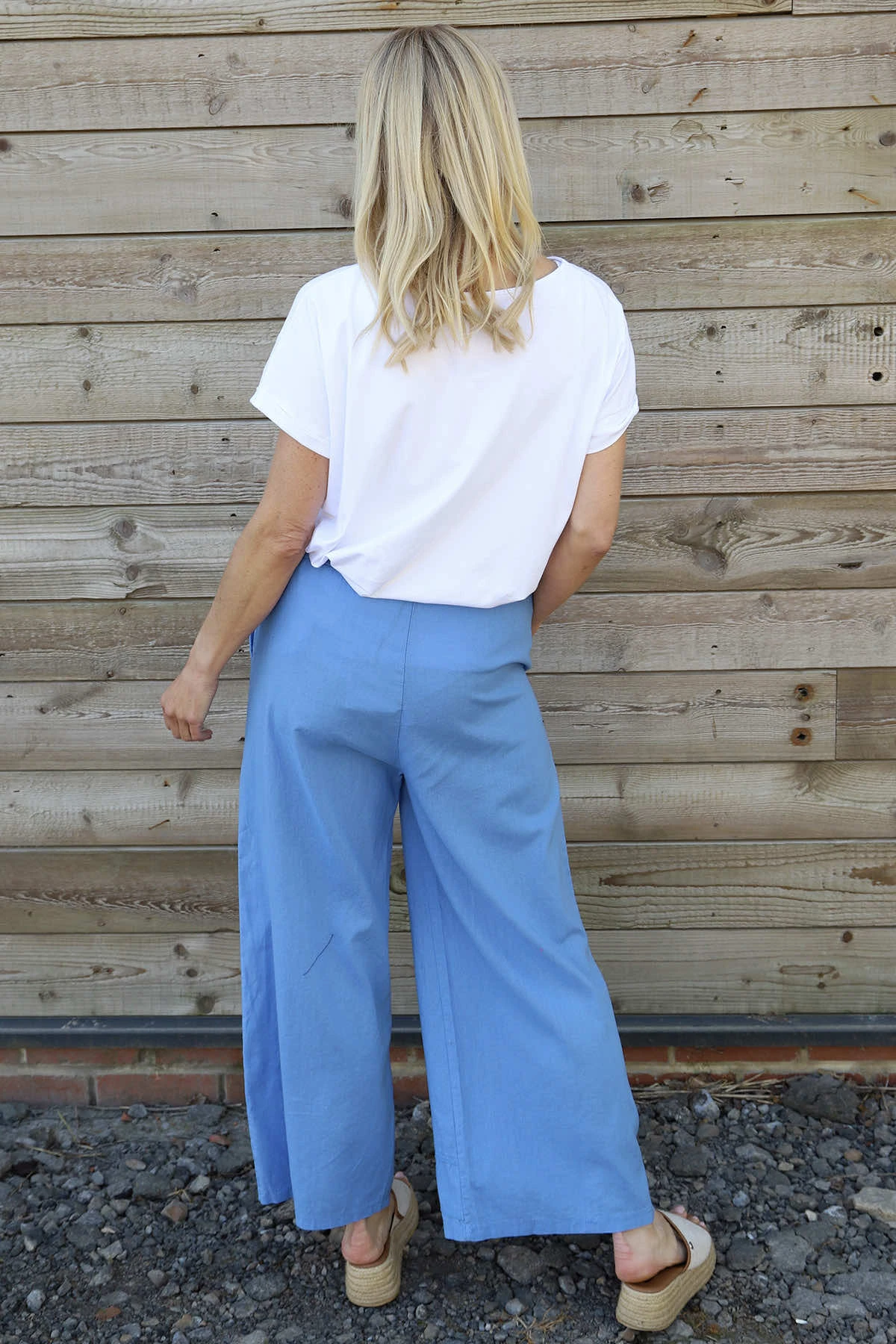 Camellia Linen Trousers Powder Blue 6 Camellia Linen Trousers Powder Blue - Image 4