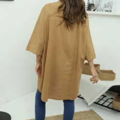 Glebe Linen Top Camel 9 Glebe Linen Top Camel -Kitandkaboodal Store IMG 7465 f2b7daff db4a 42a4 bdf5 942a13e791f7