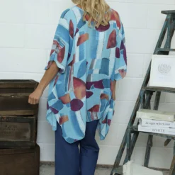 Betania Print Cotton Top Blue 9 Betania Print Cotton Top Blue -Kitandkaboodal Store IMG 7492 f16001de e415 4a91 b629 05f20d32f6be