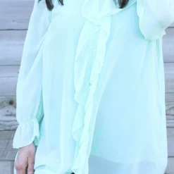 Dorota Shirt Tunic Mint 8 Dorota Shirt Tunic Mint -Kitandkaboodal Store IMG 7627 7f6f165a de88 498c b765 5279dced6a0d