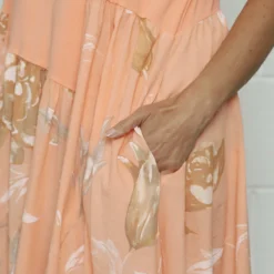 Tullia Botanical Print Cotton Dress Orange 8 Tullia Botanical Print Cotton Dress Orange -Kitandkaboodal Store IMG 7652 1187160a 3131 4709 828d 21e791842af6