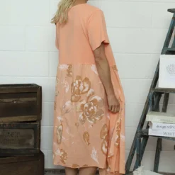 Tullia Botanical Print Cotton Dress Orange 9 Tullia Botanical Print Cotton Dress Orange -Kitandkaboodal Store IMG 7654 d6d7cd2f 5119 48f4 9405 769daf4a8bd7