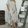 Tullia Botanical Print Cotton Dress Stone -Kitandkaboodal Store IMG 7655 c1a1e10c 68c9 414d 9437 e0e83f58c924