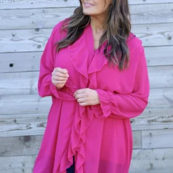 Dorota Shirt Tunic Fuchsia -Kitandkaboodal Store IMG 7666 8b78dea8 2bc0 47cf 8b60 289f194d0d8a